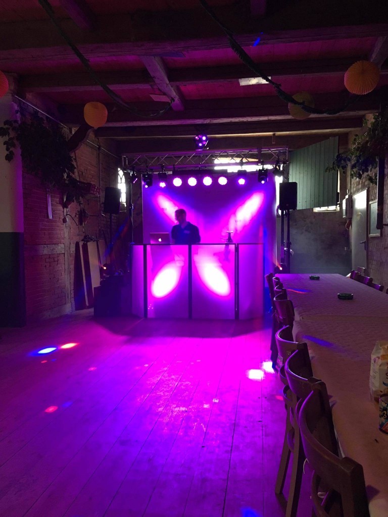 DJ Setup - Dorffest - Hahns Gasthof - Bark